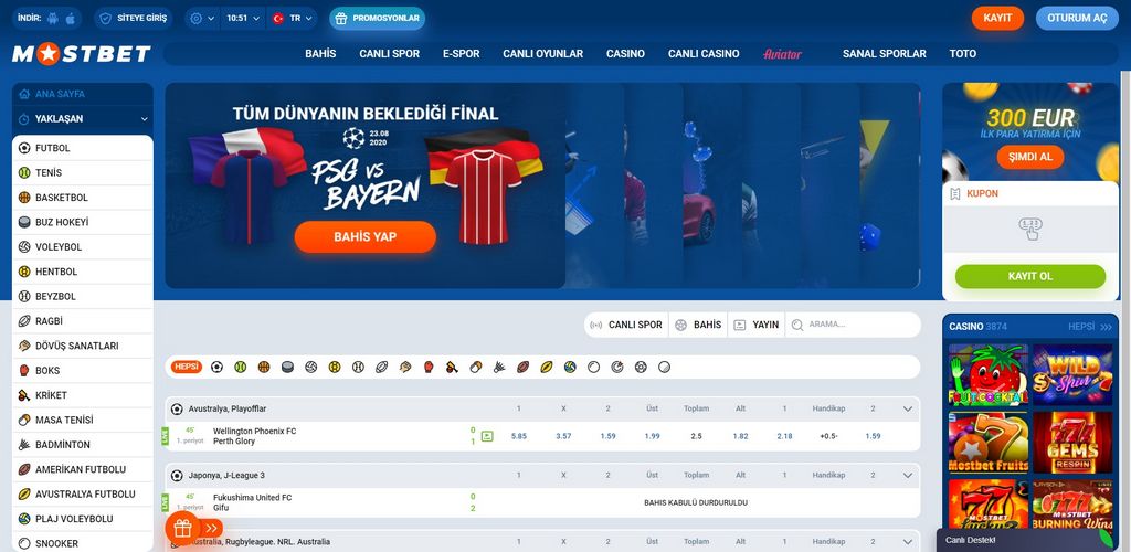 Mostbet Bahis Firması